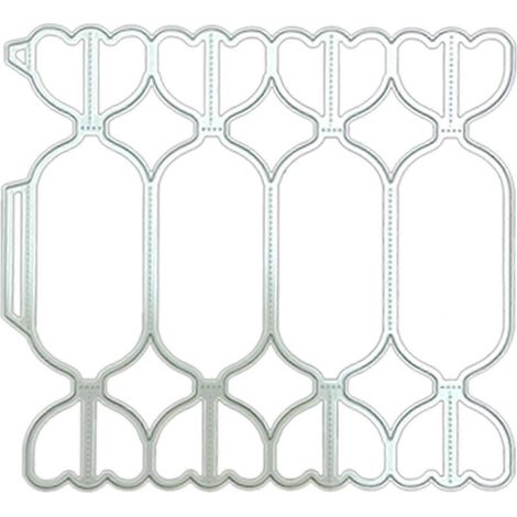 Stanzformen für Süßigkeitenmetalle, Schablonen zum Selbermachen von Scrapbooking-Alben, Papierkarten, Prägeformen, Basteldekorationen