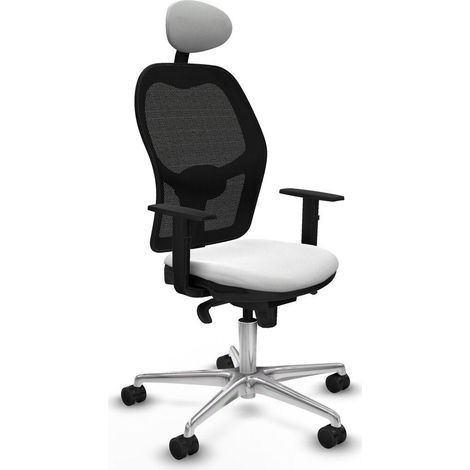 piqueras-y-crespo Jorquera silla de oficina blanca cómoda (1/3)