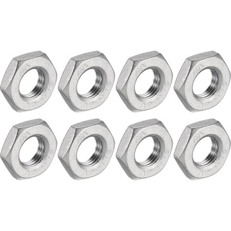 8Pcs Raccord Tuyau Moulé Écrou À Six Pans 304 Acier Inoxydable (1/5)