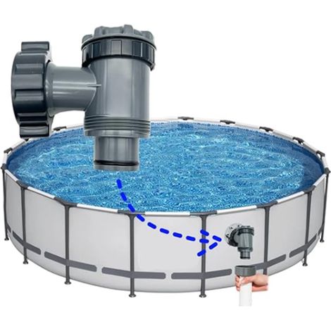 Valve de Purge pour Piscine Compatible avec Filtration Pompe 38mm - Remplacement Universel-AUTRES (1/5)