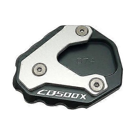 Seitenständer-Verlängerungsplatte für Honda CB 500X (2013–2021), Titan, passend für Honda CB 500X (2018–2021).