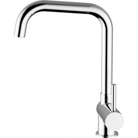 Teorema - Miscelatore Lavello Canna quadrata - Colore: Cromo (1/2)