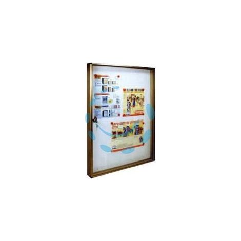 BACHECA PORTA AVVISI PER INTERNI CM.73X5X55H. - cm.73x5x55h.