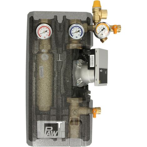 Station solaire SolarBloc maxi Basic DN25 avec Wilo-Yonos PARA ST 25/7,5