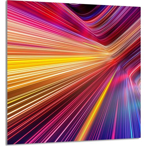 GLASPLATTE FÜR KÜCHE 60x65 Bunt (1/5)