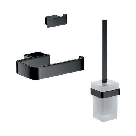 emco loft Juego WC, juego escobilla, portapapel, ganchura doble, (1/3)