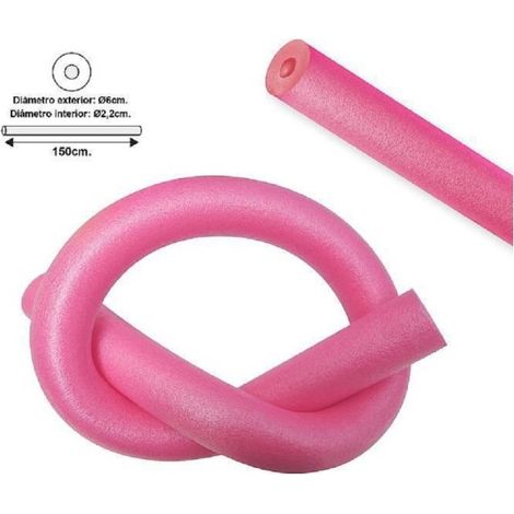 Trade Shop - Tubo De La Piscina Flotante ø6x150cm Rosa Para Ejercicios De Juego De Agua 062899d - (1/5)