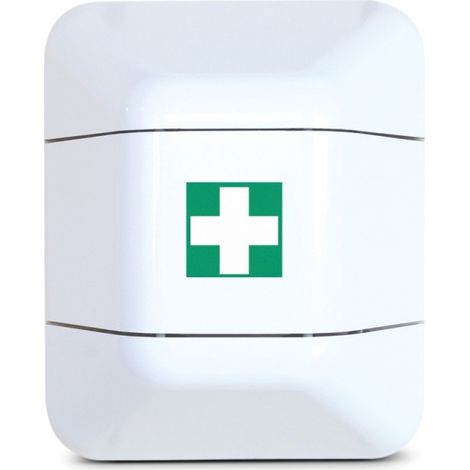 Armoire de Stockage pour Extincteur Défibrillateur ou Trousse de Secours L434xP225XH528mm EICHNER Blanc - 9127-01113