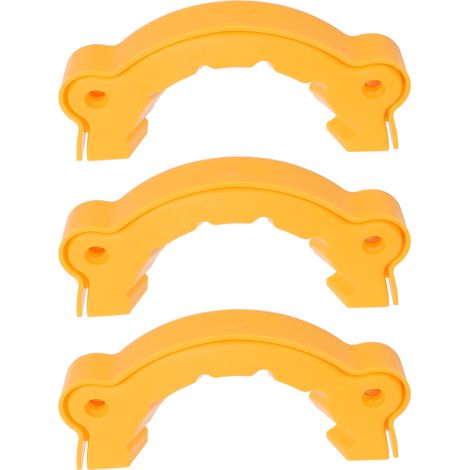 Affûteur de forets avec guide, accessoire de touret à meuler, pour mèches usées, diamètres 4 5 6 8 10 12, lot de 3 pièces (1/5)