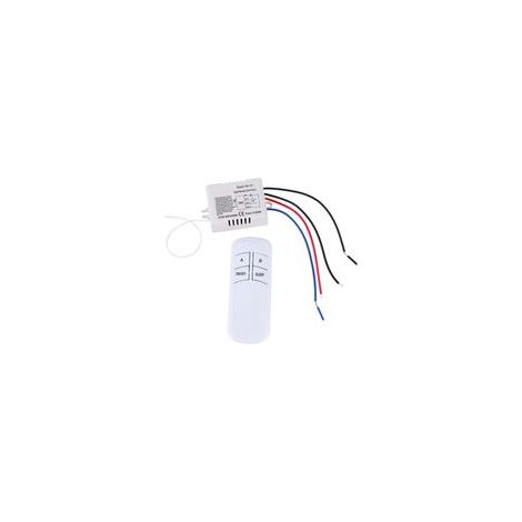 Interruptor digital de encendido/apagado de fácil instalación, control inalámbrico para aplique de pared para reemplazar el antiguo.