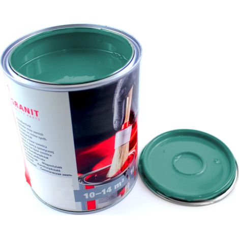 Barniz de pintura color turquesa menta RAL 6033 Nopolux Wilckens Granite, 1 litro. (1/2)