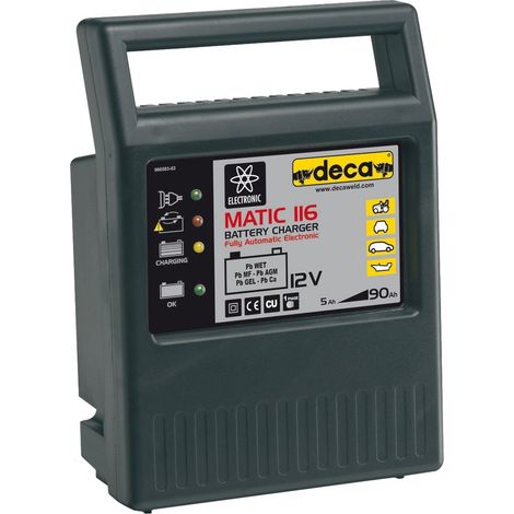 Caricabatterie portatile Deca 80W 230V Matic Mach 116