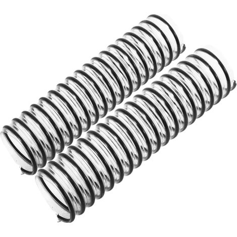 Kit 2 Pièces Tuyaux De Drainage Pour Aspirateur Avec Ressorts De Compression 12X2.80X2.80Cm Accessoires Compatibles Pour Nettoyage Maison Bureau Facile À Installer