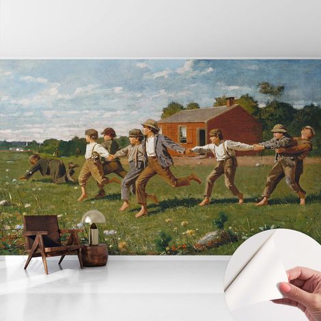 Fotomurale adesivo - Carta da parati adesiva - per la cucina camera da letto per la soggiorno - Gioco gioioso 416x254 cm (1/5)