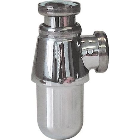 Siphon lavabo laiton chromé à la hauteur réglable - VALENTIN - 00 130300 000 00