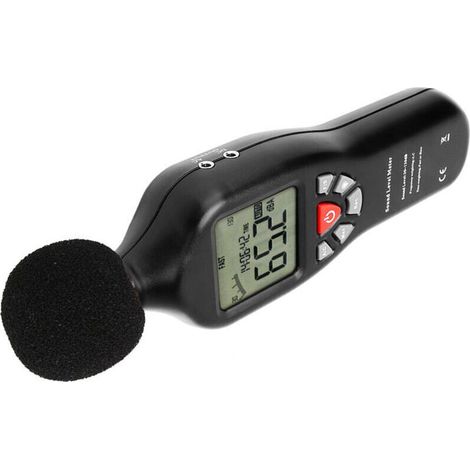 Sonomètre professionnel, enregistreur de données, testeur Audio de bruit 30dB-130dB