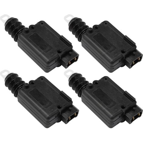 4 × Moteur Centralisation de Porte ou Coffre pour Clio 2 Duster Logan Sandero, Actionneur de Verrouillage Central pour Megane Scénic Trafic Twingo Espace Kangoo Master (1/5)