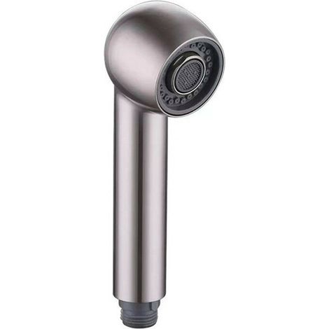 Douchette Robinet Cuisine 2 Jets Tête de Douche Remplacement Douchette pour Mitigeur Cuisine, Couleurs brossées (1/5)