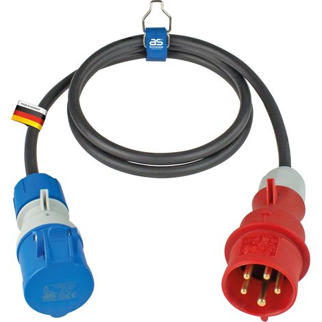 CEE Adapterleitung mit Spannungsanzeige 1,5m H07RN-F 3G2,5 IP44 (1/2)