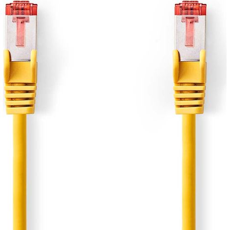 Cavo di rete CAT6 RJ45 maschio RJ45 maschio S FTP 150 m Tondo LSZH Grigio Label