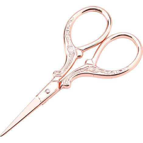 DIY CROSSE STTICK ANTIQUE COURSE CISEURS DESSER LE DROYAGE TOLLE SMELLEMENT CISSOR (ROSE) (1/5)