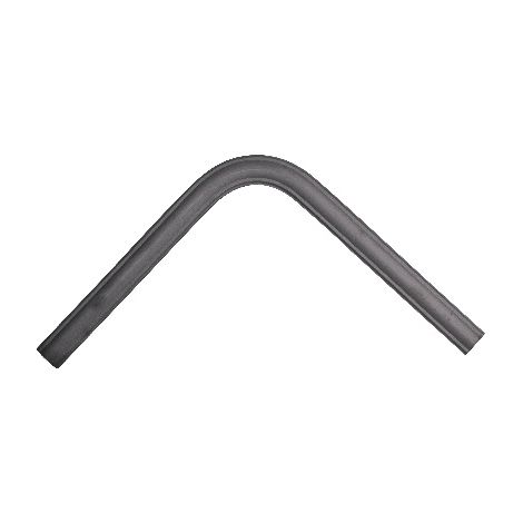 Angle lisse laminé pré-formé à 90° de main courante - Hauteur 400mm largeur 40mm épaisseur 12mm - À souder - DECO FER FORGE