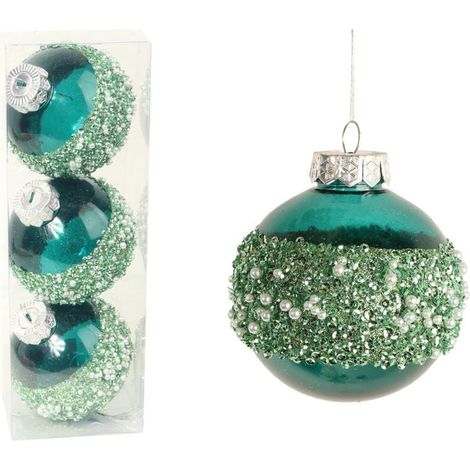 Set di 3 palline glitterate (1/4)