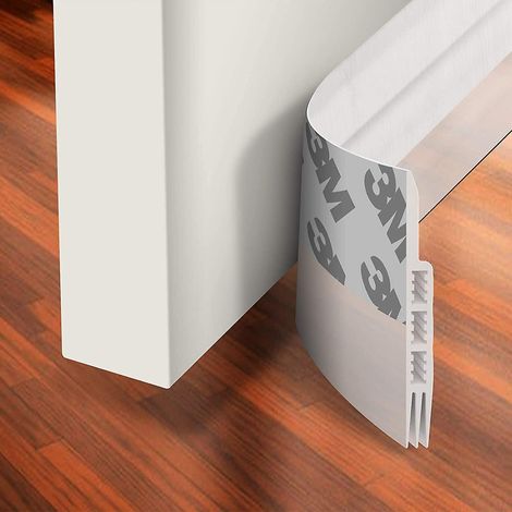 10 Meters Long, Suitable For 0-30mm Gaps, Silicone Self-adhesive Door And Window Seals, Door Seams, Door Bottom Windproof Strips, Windows Thermal (1/5)