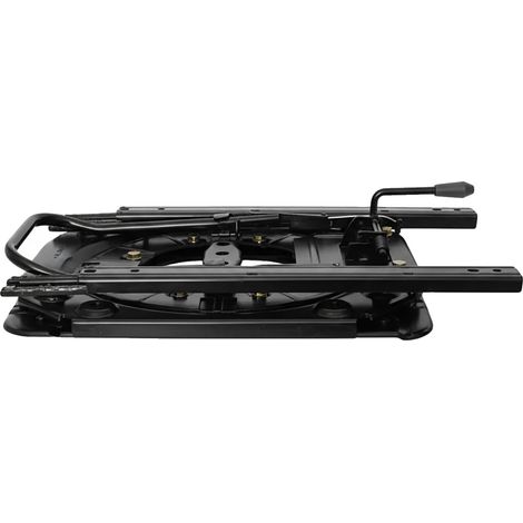 Base girevole per sedile di camper, in acciaio e alluminio, 32 x 32 x 7,6 cm, compatibile con sedili per camper e veicoli commerciali, rotazione a 360°, guide scorrevoli resistenti. (1/5)