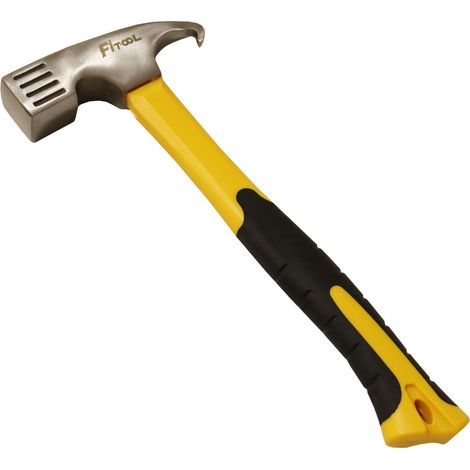 Marteau de tente forgé de 27,6 cm et extracteur de piquet, outil multifonction robuste, marteau de camping domestique 0,5 kg (1/5)