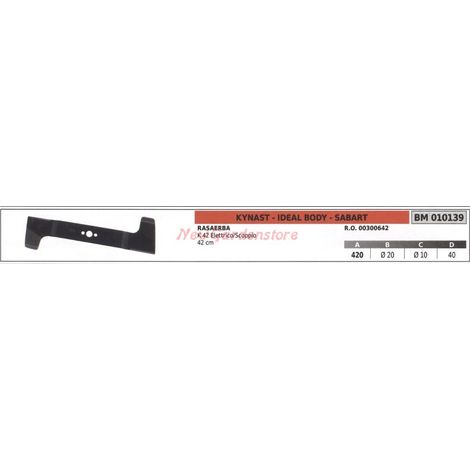 KYNAST K42 cuchilla cortacésped eléctrica/bajo ruido 010139