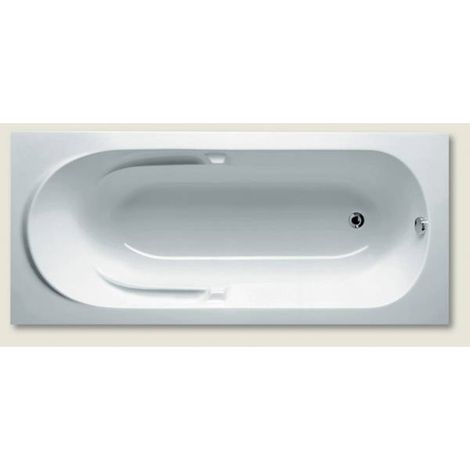 RIHO Future Rechteck-Badewanne, Einbau, 1-Sitzer, weiß glänzend, (1/3)