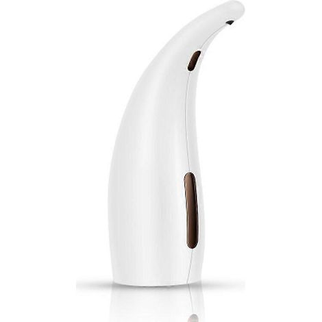 Distributeur de savon liquide automatique 300 ml avec capteur intelligent pour la cuisine et la salle de bain - Accessoires pour la maison - Blanc