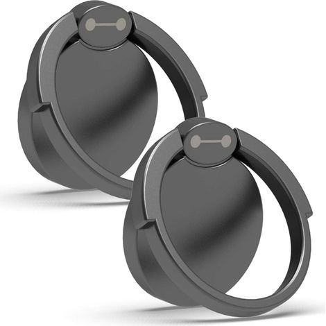 Support de bague, support de bague pour téléphone, support de poignée métallique rotatif à 360° (1/5)
