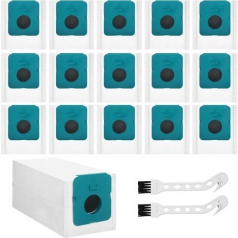 Lot de 16 sacs à poussière pour Samsung Bespoke Jet VCA-ADB95 Clean Station, filtration multicouche de la poussière Compatible avec les accessoires pour aspirateurs Clean Station (1/5)