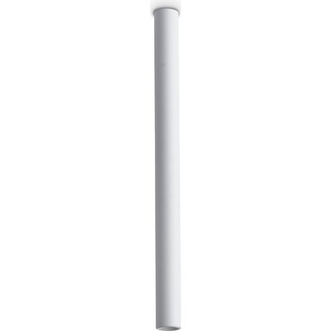 Ideal Lux Plafoniera Look 1 Luce LED Integrato Bianca 4000K bianco vetro metallo