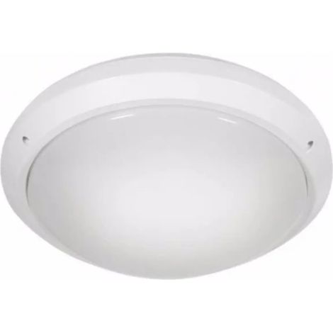 plafoniera da parete tonda bianca stagna cucina bagno soffitto E27 bianco