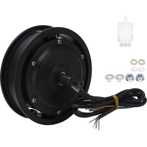 Moteur de moyeu de roue 10 pouces 36V-60V 500W à 1200W 75 KM/H frein à tambour pour vélo électrique moto scooter (1/5)