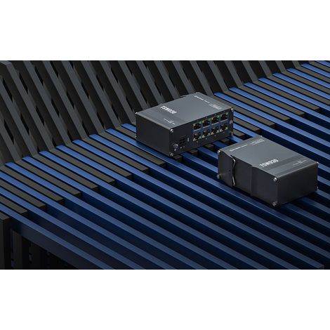 Teltonika Tsw030  Conmutador  8x Rj45 100mb/s, Ip30 (1/5)