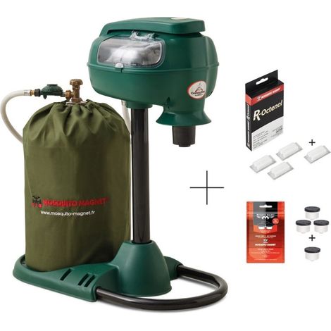 Piège anti-moustiques Mosquito Magnet Pioneer – Couverture jusqu'à 3000 m² – Technologie Counterflow – Recharges incluses (1/5)