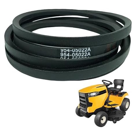 954-05022A Courroie de tondeuse à gazon 116,8 cm 1,27 x 275,1 cm pour Cub Cadet/Troy-Bilt/Craftsman 754-05022, XT1 et XT2 Enduro Series LT46, LT46 KH, LX46, LX46 KW, T2 25, T2. 40, T2800, T3100 (1/5)