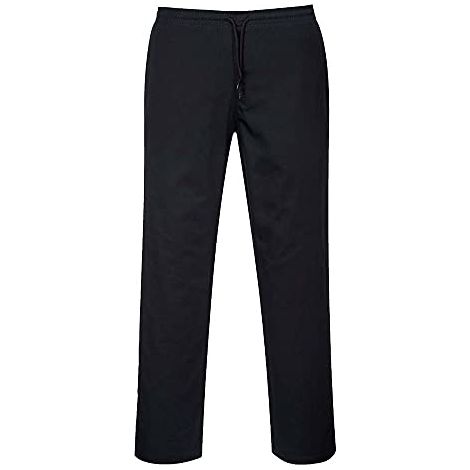 Portwest DRAWSTING pantaloni da cucina Nero XS (1/4)