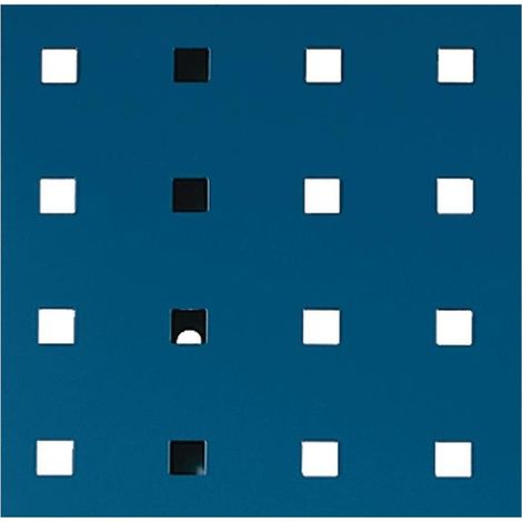 bott Plaque perforée 457 x 991 mm bleu gentiane - 14025117.11