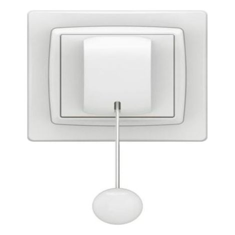 Va-et-vient à tirage Appareillage saillie complet blanc LEGRAND 086019L (1/3)