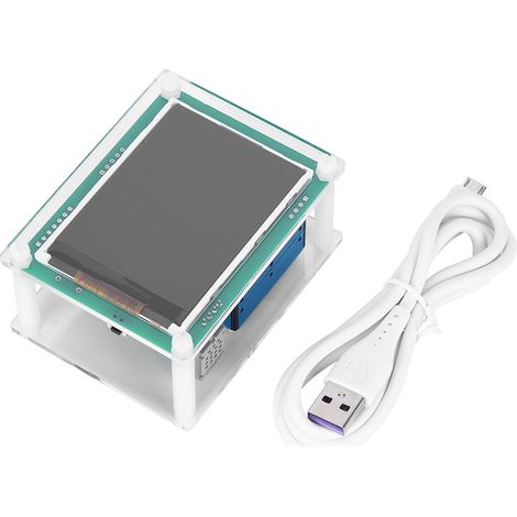 Détecteur PM2.5 portatif à principe de diffusion laser, indicateur de qualité d’air pour voiture et maison (1/5)