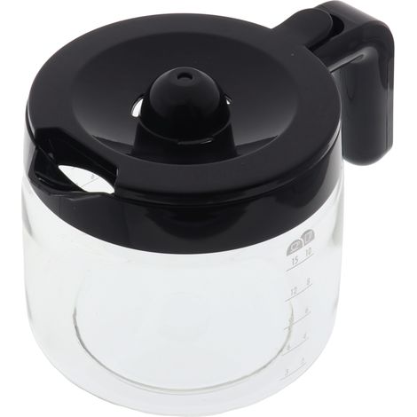 Delonghi caraffa vetro 15 tazze coperchio macchina caffè ICM15240 ICM15250 (1/3)