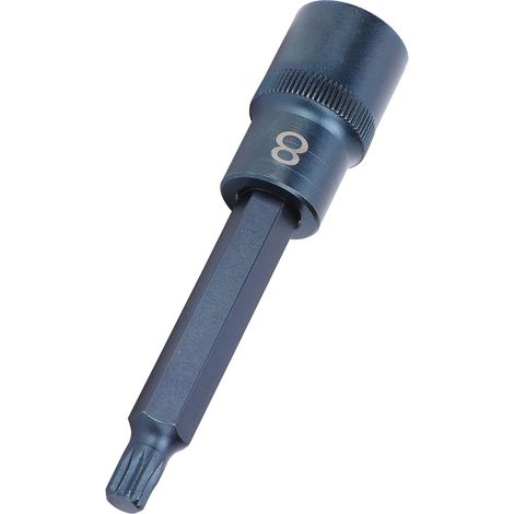 Clé à douille 12 pans en acier allié S2, outil pneumatique et électrique à verrouillage rapide, visserie antirouille (1/5)