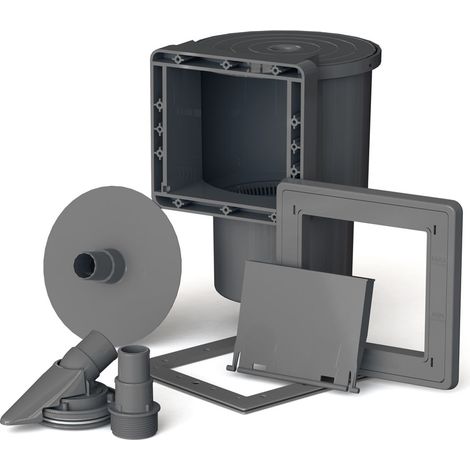 Skimmer Gre grigio AR100G con lancia di erogazione (1/4)
