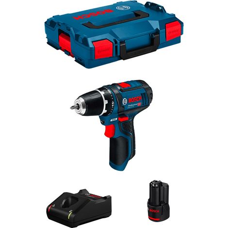 Trapano Avvitatore BOSCH GSR 12V-15 (1 x 3,0 Ah + GAL12V-40 + L-Boxx 102) (1/5)