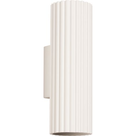 Wandleuchte Carbon 2 GU10 Beige Aluminium Sollux SL.1653